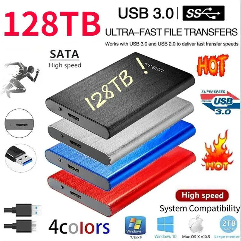 Portable High Speed SSD External Drive Storage Solution