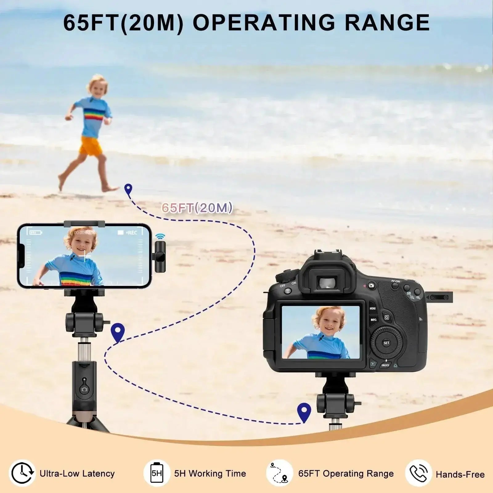 Wireless Lavalier Microphone for Clear Audio in Broadcasts