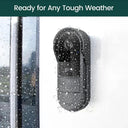 XBIBI Tuya WiFi doorbell, Smart Video Doorbell Camera, 2-way Intercom, Night Vision, microSD/cloud, waterproof, long standby, Wireless Security Camera, Rechargeable Battery