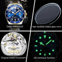 Olevs Automatic Mechanical Men Watch