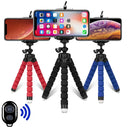 Flexible Phone Tripod Octopus Base Secure Hold