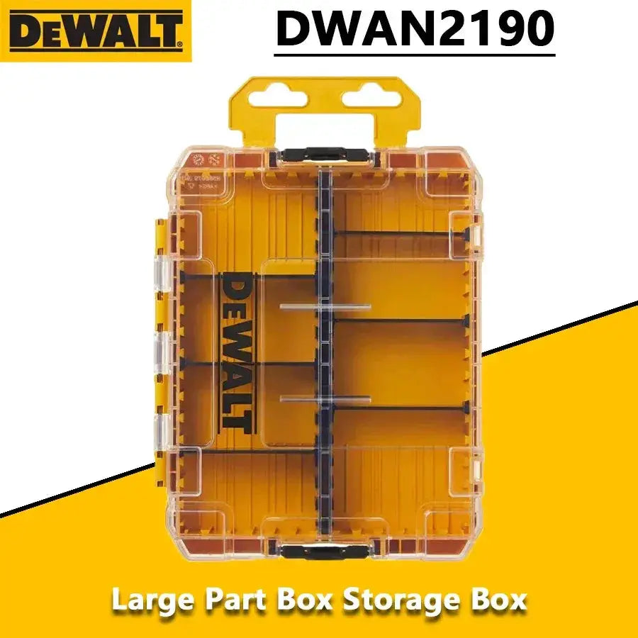 Dwan2190 Stackable Transparent Tools Storage Box Compact