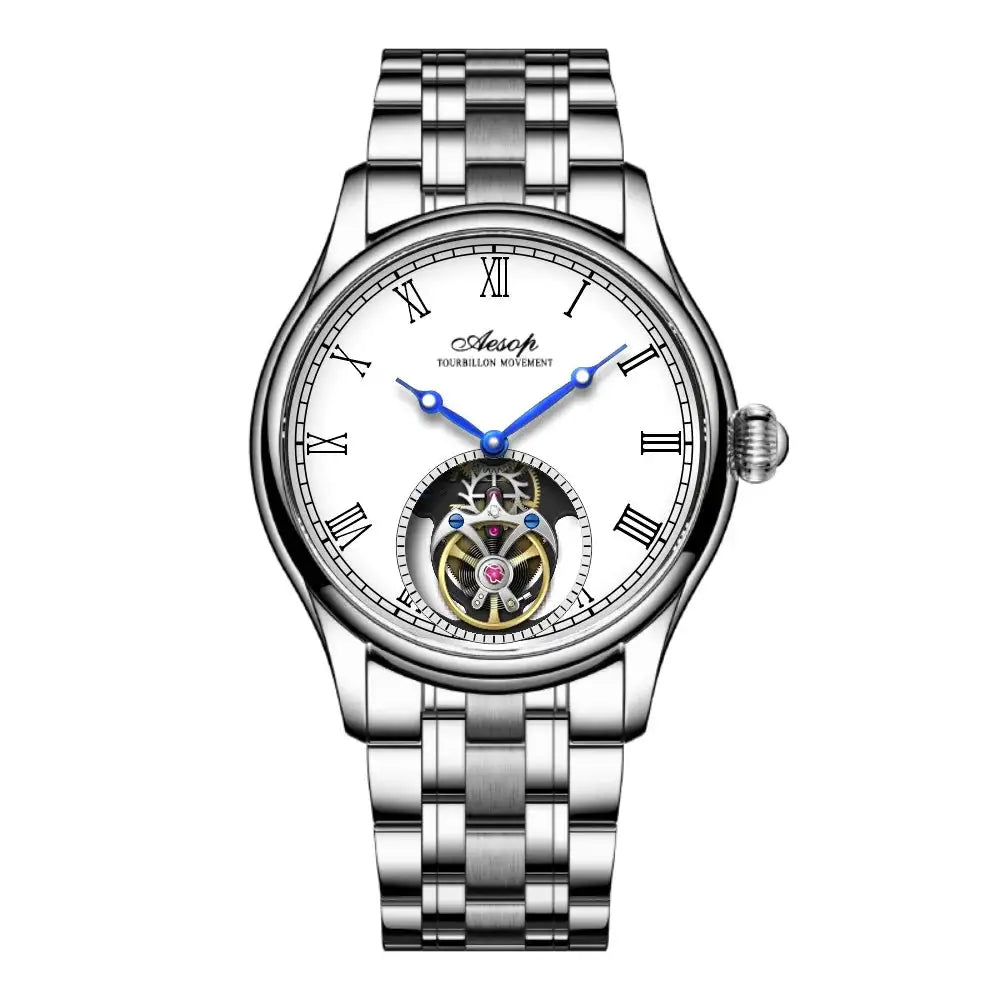 Luxury Tourbillon Skeleton Watch Men — product image 12