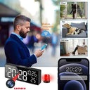 Mini 4K Alarm Clock Camera With Remote Viewing Motion Detection