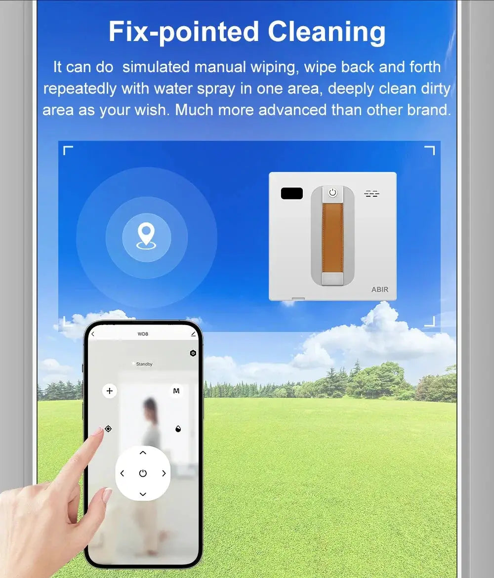 ABIR Window Vacuum Robot Efficient — product view 13