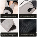 Red Light Heated Pad Foot Heating Wrap Massager 3-Mode Foot Hot Compress Muscle Relaxation Joint Comfort Fatigue Relief