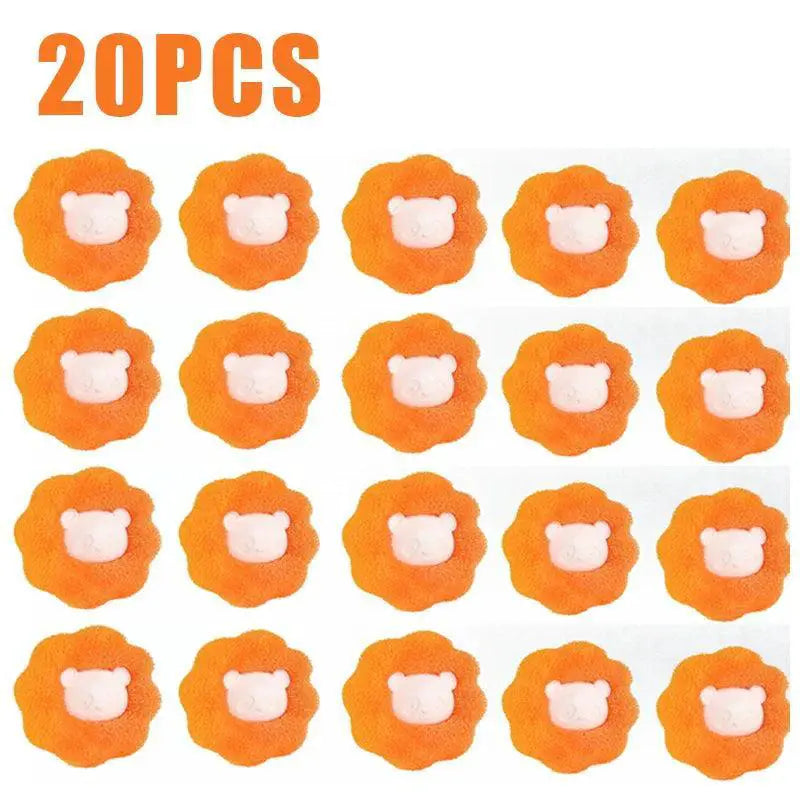 Pet Hair Brush for Fur Free Fabrics — Blue-40PCS
