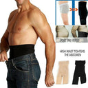 Men's Sculpting Body Shaper Shorts for Tummy Control Fit