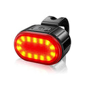 LED Bike Lights Set: USB Rechargeable Waterproof Trail Visibility