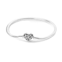 Sterling Silver Bracelet Cm Leaf