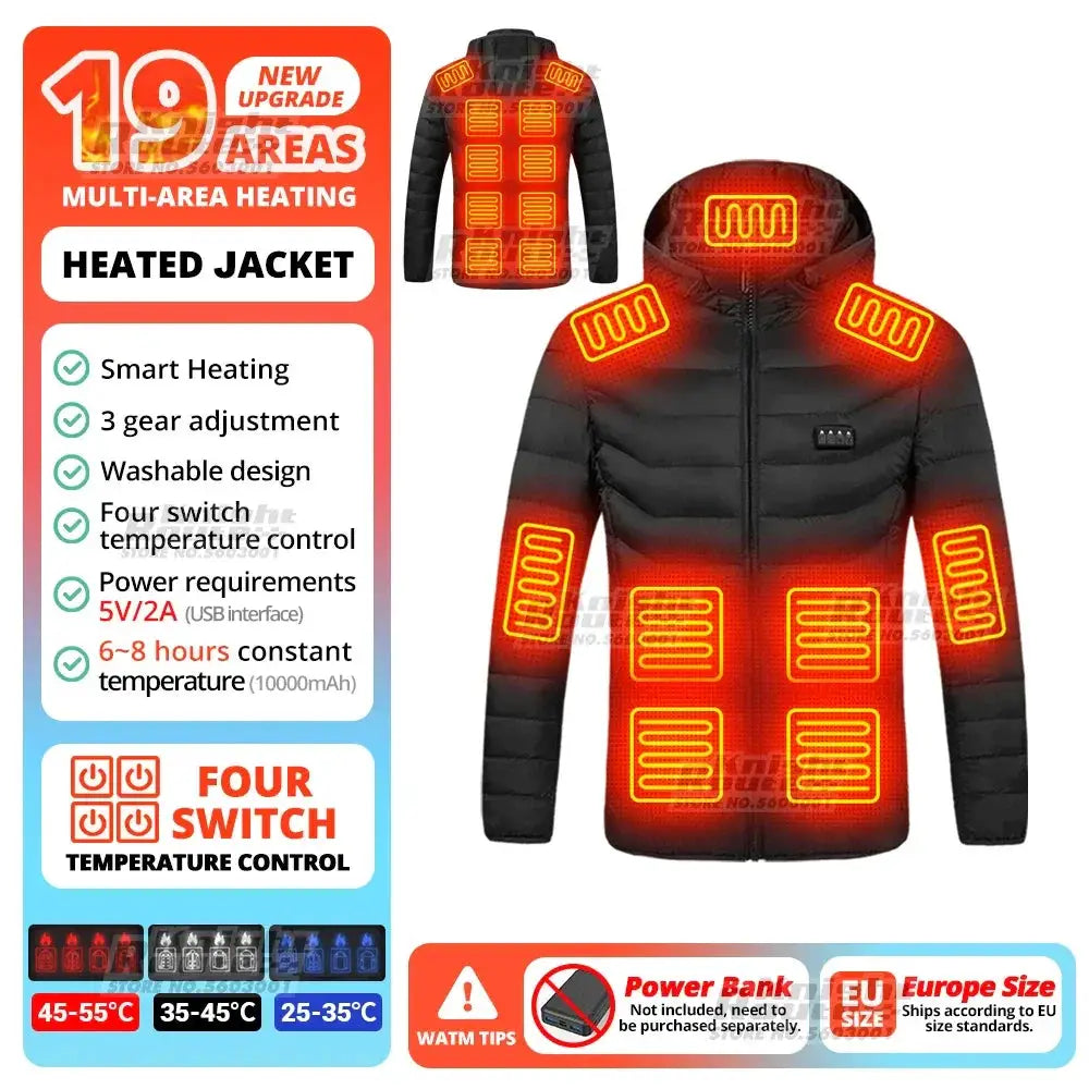 Fast Warmth Heated Jacket for Outdoors — product view 8