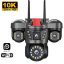 Auto Tracking Outdoor IP Cam for Smart Homes 4K HD