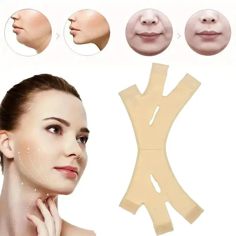 Elastic Face Slimming Bandage V Line Face Shaper Beauty - OurLum.com