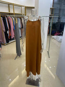 Women Strapless Backless Maxi Dress Sleepwear Loungewear Casual Loose Fit Summer