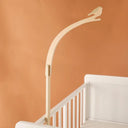 Wooden Bird Bed Bell Mobile: Charming Toy Holder Rattles
