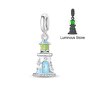 Sterling Silver Charm Summer Beach