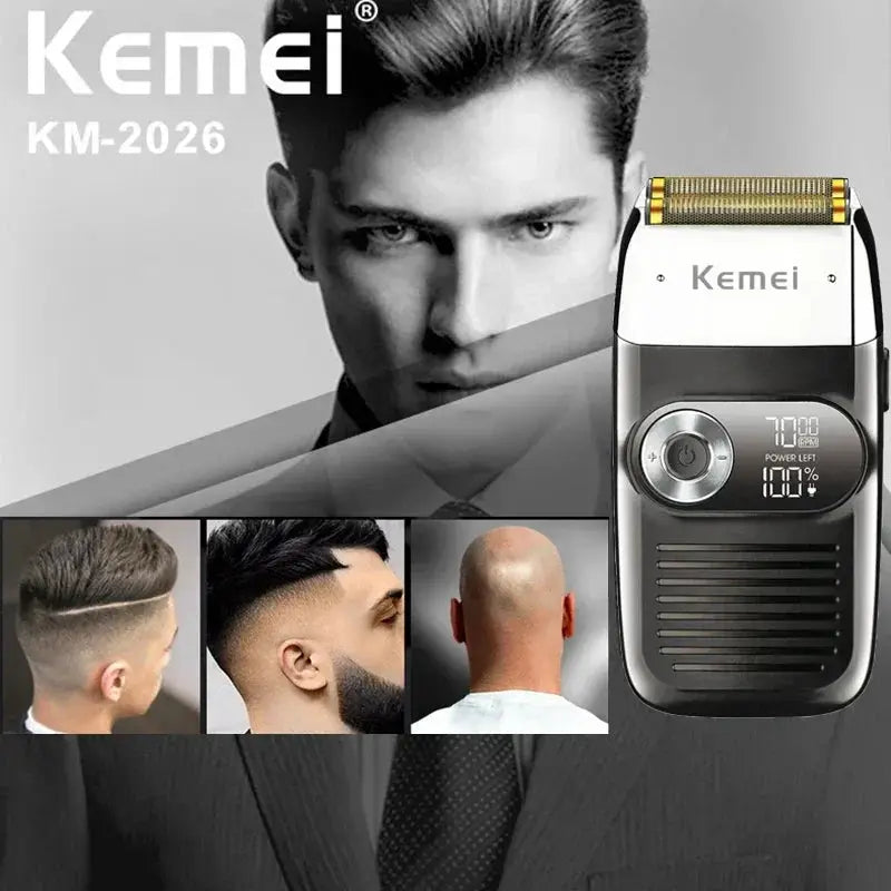 Rechargeable Hair Shaver For Men Electric Razor Device