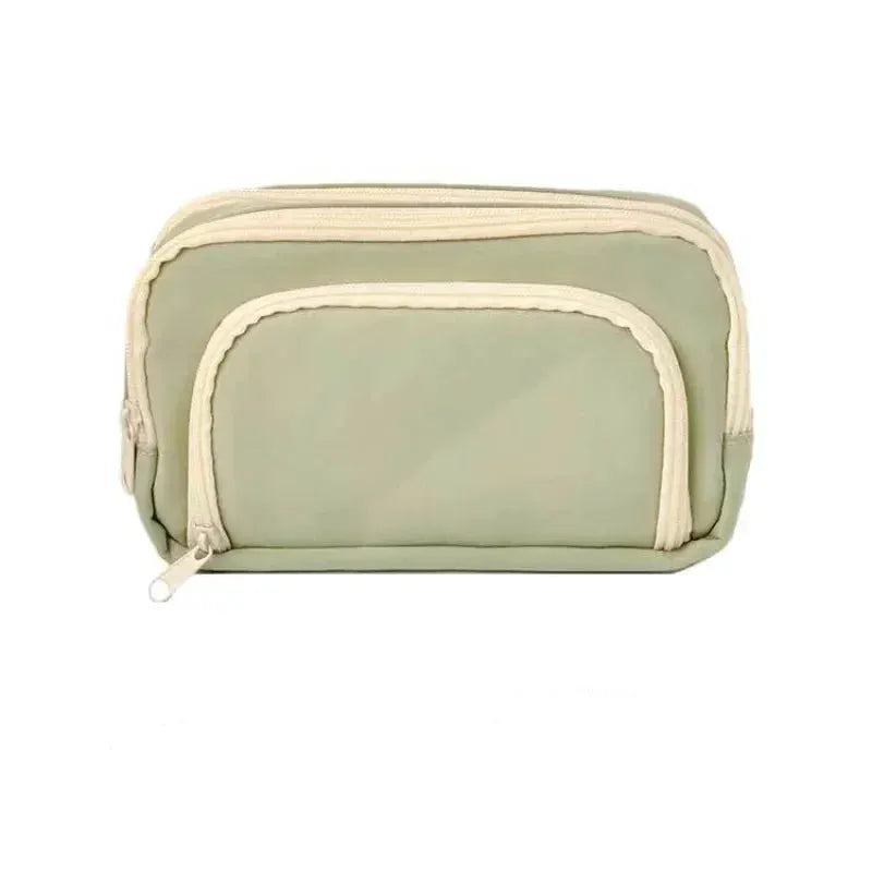 Girl Large Capacity Aesthetic Pencil Bag Zipper Pouch