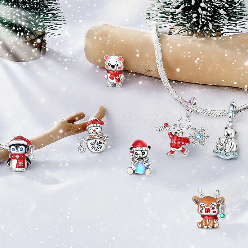 Winter Charm Bead Sterling Silver