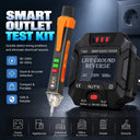 Electrical Test Kit Smart Digital Outlet Tester EU UK Plug Circuit Analyzer Voltage Tester Display Wiring Fault Detector DIYTool