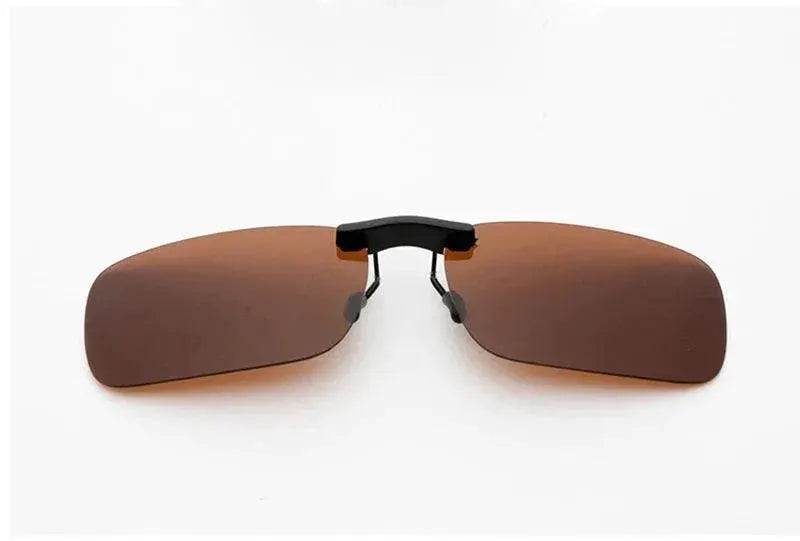 Unisex Polarized Clip On Sunglasses For Driving And Fishing