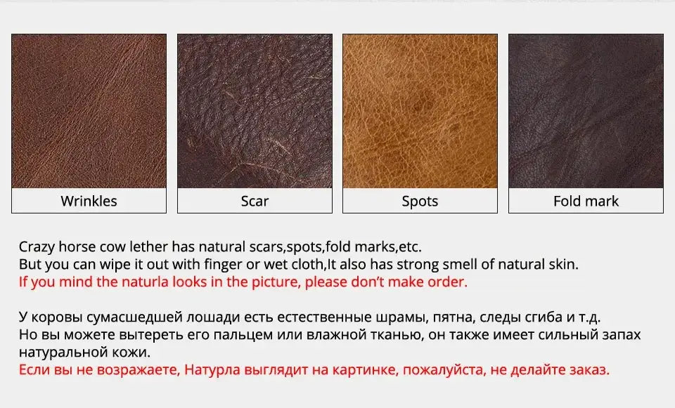 Leather Card Wallet with RFID Blocking — product view 19