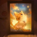 Calming Glow Cat Moon Lamp for Kids