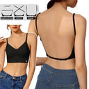 Women Invisible Deep U Plunge Bra