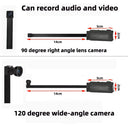 HD 4K WiFi Mini Nanny Cam 1080P Remote Viewing Motion Detection