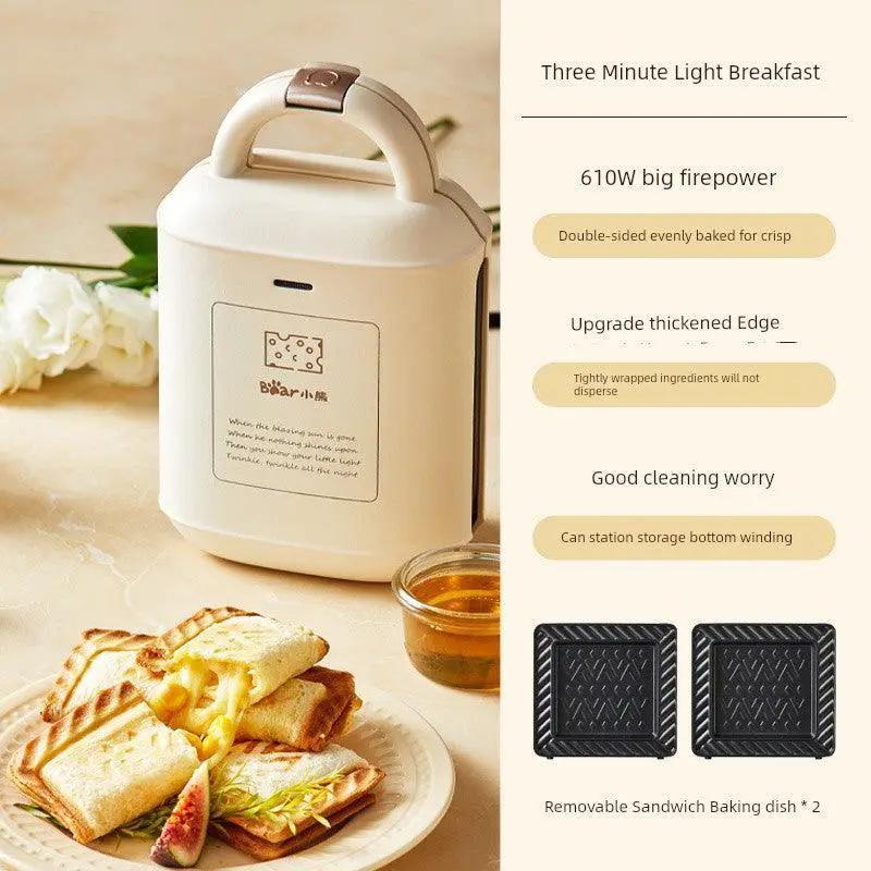 Bear Sandwich Maker For Home Multi Function Toaster
