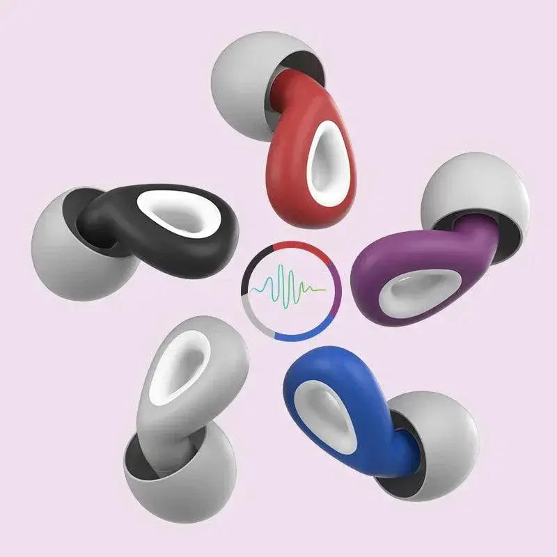 Sleep Ear Plugs Waterproof Silicone Noise Reduction