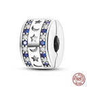 Sterling Silver Sparkling Zircon Star