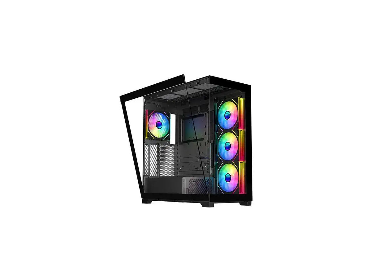DIYPC Vanguard Black Full Tower Case — product view 8