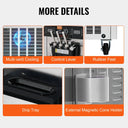 VEVOR Commercial Soft Ice Cream Machine Flavors PreCooling LED