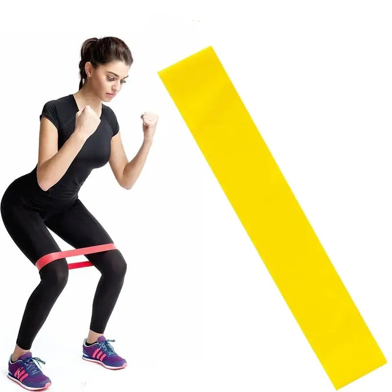 Piece Colorful TPE Resistance Bands Set For Home Fitness — product view 18