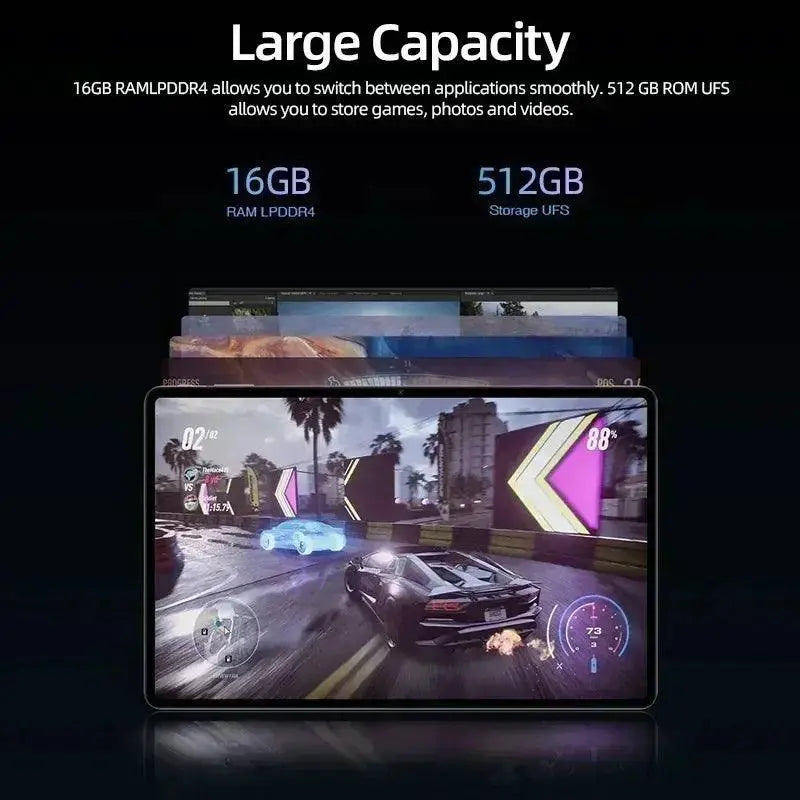 Pad 6 Pro Tablet High Performance Snapdragon 888 2024