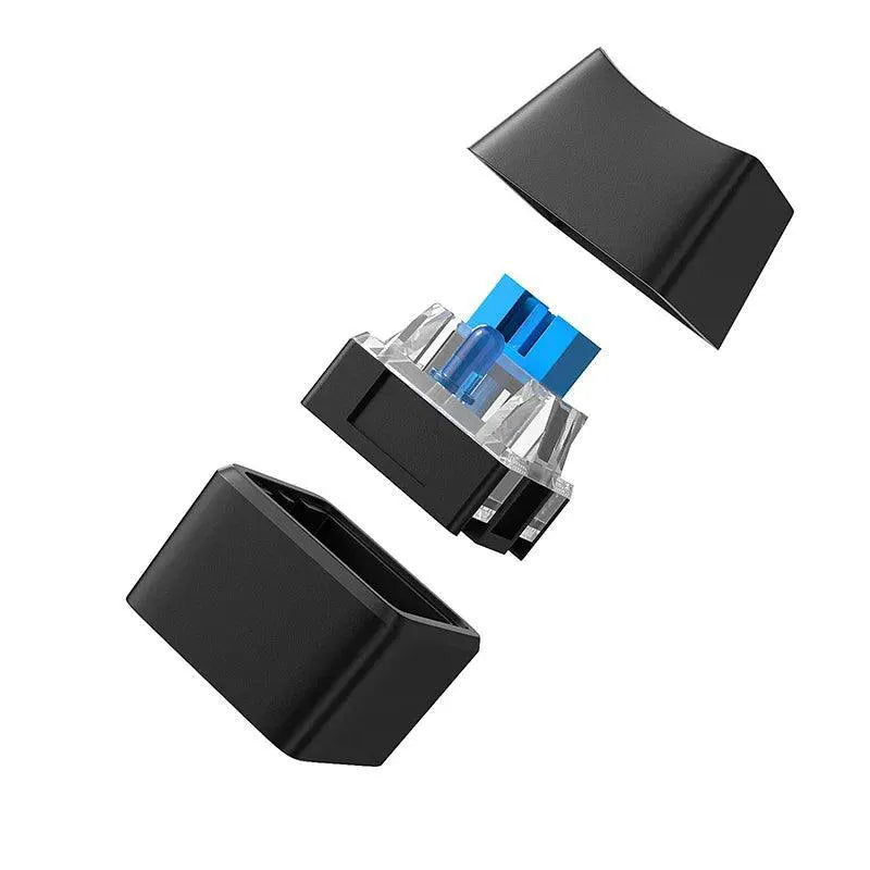 TEUCER Led Computer Power Switch With Mechanical Button