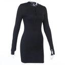 Women Bodycon Dress Night Out - Sleek