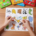 Puzzle Cards for Kids Cognitive Boost