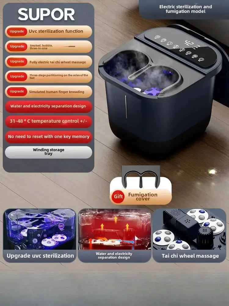 Fully Automatic Constant Temp Massage Foot Soaking Bucket