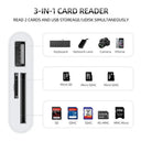 Type C Sd Tf Card Reader Adapter