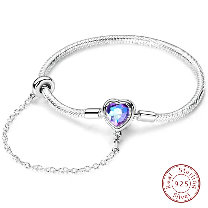 Sterling Silver Heart Shaped Series