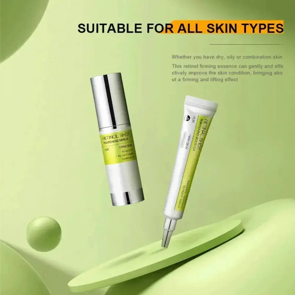 Retinol Shot Anti-Wrinkle Face Serum: Tightening Lifting, Fades Fine Lines, Shrinks Pores, Moisturizing Firming Skin Care 2025