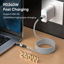 Rotating USB C Fast Charge Cable