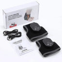 Electric Ankle Heated Vibration Massager 3 Mode 4 Level Hot Compress Timer Massage Support Ankle Brace Fascia Muscle Relax Care