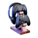 Wood Headset Stand - Saves Desk Space
