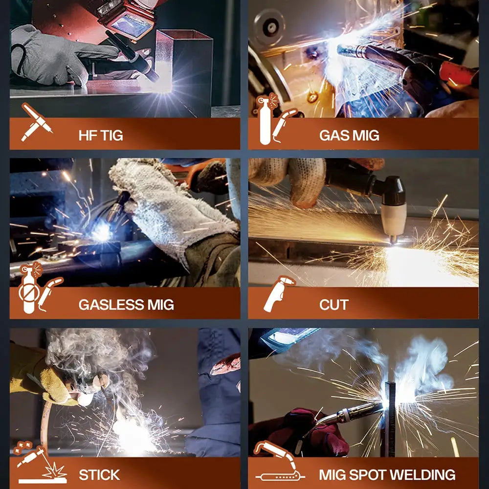 HITBOX HBMC270 Welding and Plasma Cutting Combo — product view 3