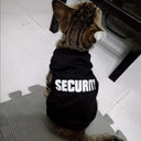 Summer Black Dog Vest for Small Breeds Stylish Design