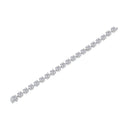 Elegant Gold Moissanite Tennis Bracelet