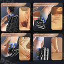10D Dual Massage Chair with Heating Cape, SL Track, Zero Gravity, Leg & Foot Massage, Touch Screen & Bluetooth Audio